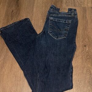 Aeropostale Women's Dark Indigo Boot Cut Jeans